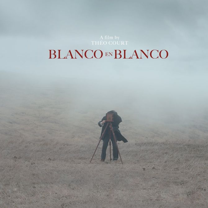 Afiche película Blanco en blanco
