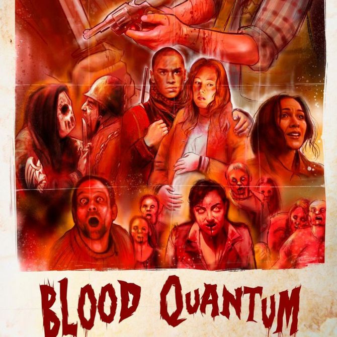 Afiche película Blood Quantum