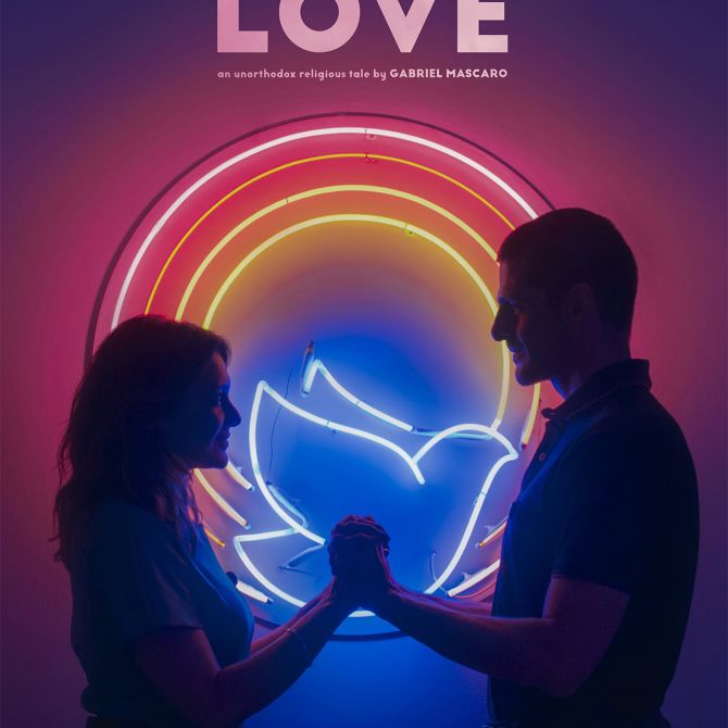 Afiche película Divino Amor