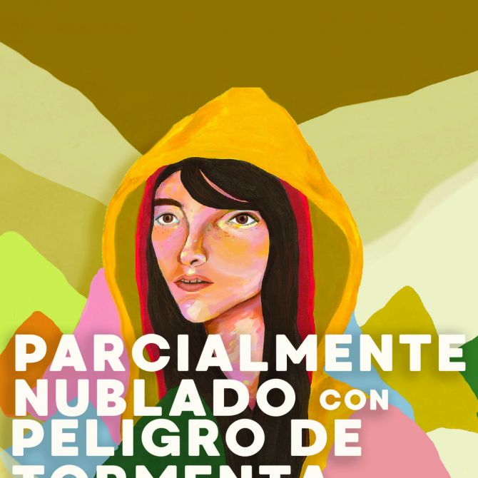 Afiche película Parcialmente nublado con peligro de tormenta