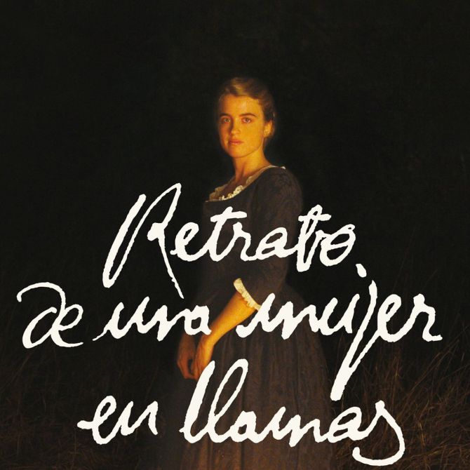 Afiche película Retrato de una mujer en llamas