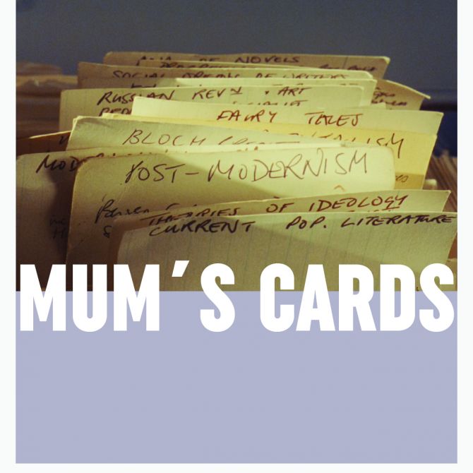 Afiche película Mum's Cards
