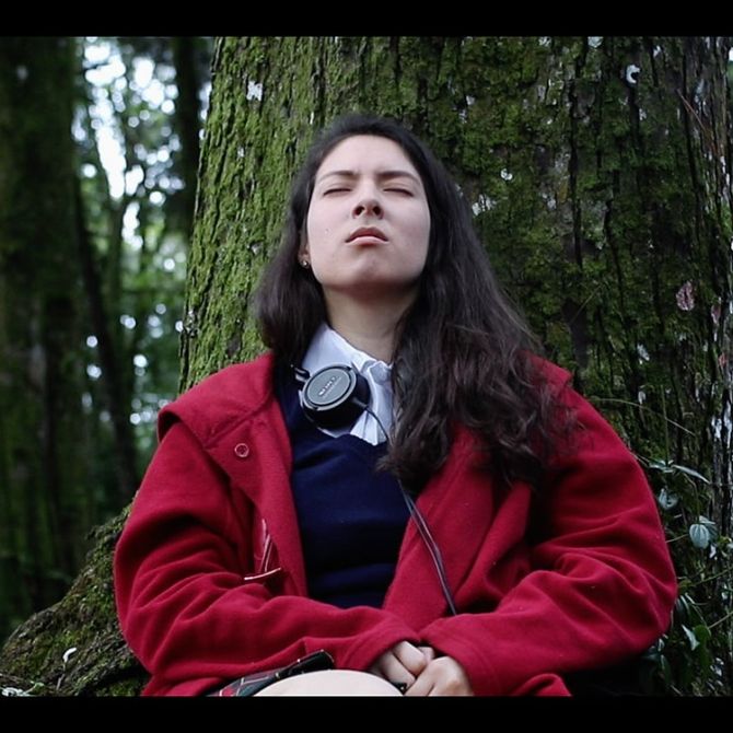 Captura de la película El color rojo