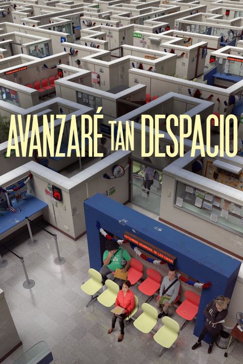 Afiche Película Avanzaré tan despacio