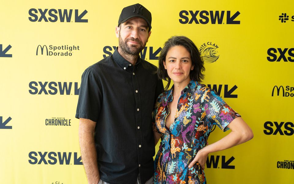 Alejo Crisóstomo y Kattia Zúñiga en el estreno de 'Las Hijas' en el Festival SXSW. (Foto: Patrick Quiring)