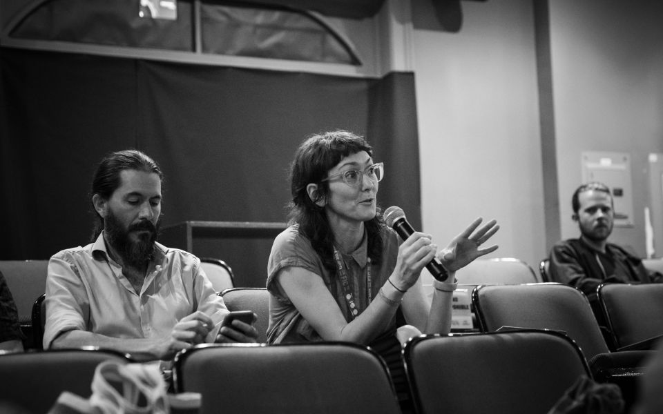 La directora Clea Epellin y el productor Ernesto Jara, presentan en la categoría de Cine en posproducción de Industria CRFIC, su película Órbita, que esperamos pronto pueda ser vista en las pantallas.
