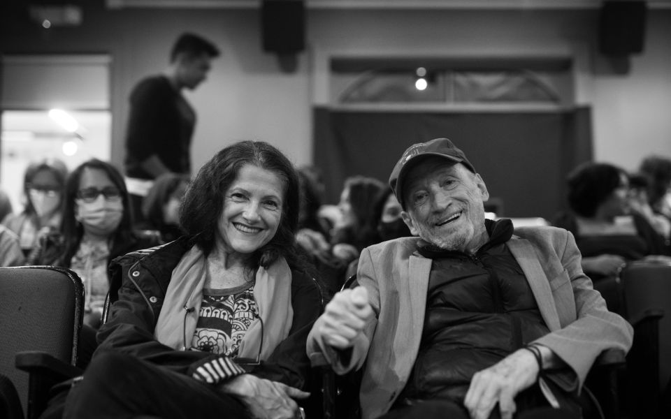 Les actores Álvaro Marenco y Tatiana Sobrado nos acompañan con una hermosa sonrisa en el Festival.