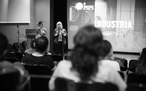 La directora Natasha Zúñiga y la productora Paula Vázquez, conversan sobre su largometraje documental “Trazos de la memoria”, que forma parte de la categoría de Foro de presentación de proyectos de Industria CRFIC.
