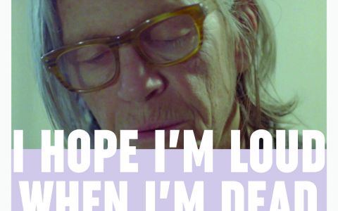 Afiche película I Hope I'm Loud When I'm Dead